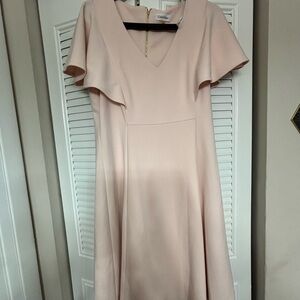 Calvin Klein Light Pink Midi Dress
